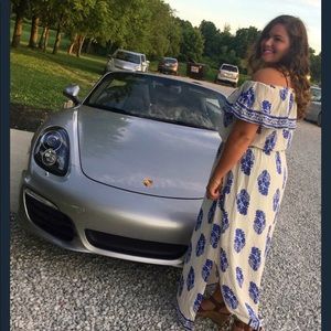 White long summer dress